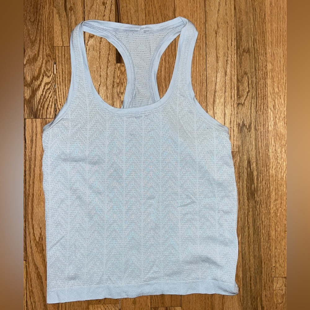 Lululemon Swiftly Pointelle Racerback Tank Top Waist Length